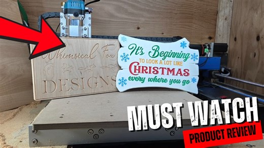 Watch Easiest sign making ever with this CNC Machine! on Amazon Live