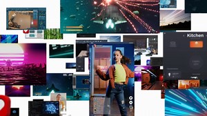Collage Of Multimedia Social Media Posts Stock Footage SBV-349321469 - Storyblocks