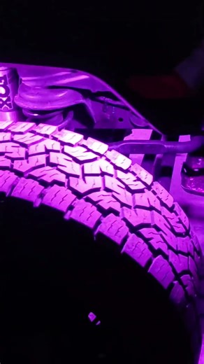 Jeep Wheel Lights installed