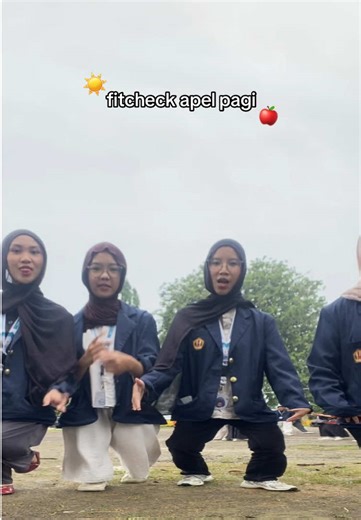outfit check dulu guys #izin #apel #karangampel #kkn #kknunpad2026