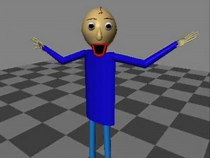 I Made My Own Baldi Animation with Anim8or