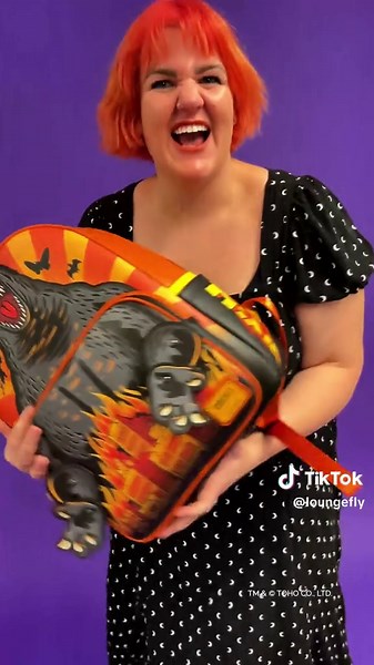 Epic Godzilla Full-Size Loungefly Backpack