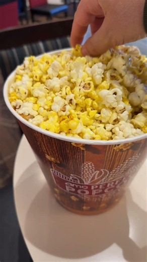 Finally made it back to the movies and of course the popcorn was a requirement.