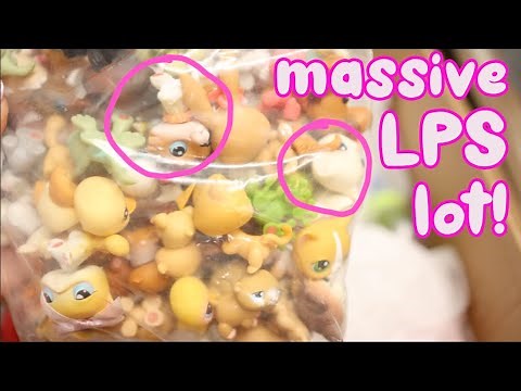 open a nostalgic & massive LPS package with me!