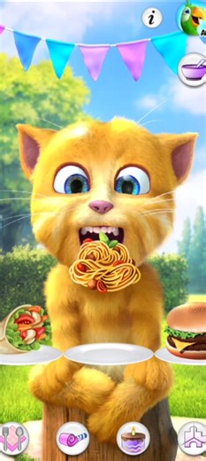 Talking Ginger 2 🌶️🍒🍎 // talking ginger cat //talking ginger funny videos /