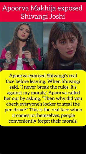 Lock Upp 2: Apoorva Makhija EXPOSES Shivangi Joshi