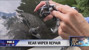 Replacing a rear windshield wiper on your car