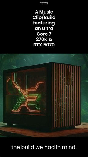 AI Turned this Intel Core Ultra 7 270K Plus Build Into a Full Music Video!