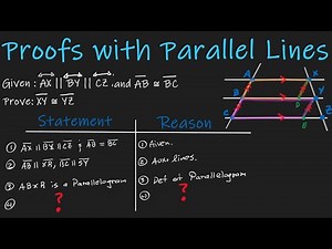 Proofs with Parallel Lines - Writing a Good Proof.