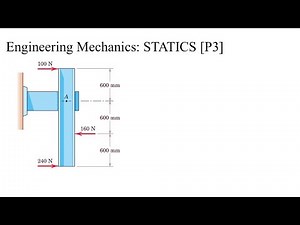 Statics: Equivalent Force-Couple System Explained P03 l ThaiMichanecs