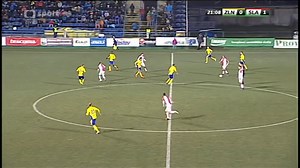 Fastav Zlín - Slavia Praha (1. Poločas)