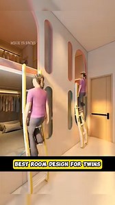 BEST ROOM DESIGN FOR TWINS😱 #highlights #highlightseveryone #trivia #virals #everyone #satisfying #viralpost #fypシ #facts #fypシ゚viral #craft #foryoupageシ #art #roomdecor #roomdesign #house #RoomMakeover #roomdecor #roomtour #megetvfacts #studentlife #student #modernliving #modernhome #moderndesign | Movie For You