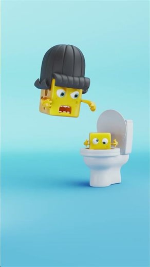 Toilet Surprise: The Cheesy Jumpscare! 🚽😱 #Shorts