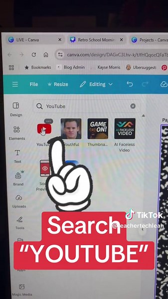 👩🏼‍🏫Teacher Canva Tip. How to put a countdown timer in slides or how to put any YouTube video in Canva. This is an easy way to embed a video in Canva and a little known Canva hack that will save you tones of time and this Canva trick only takes two steps 🥰 Let me know any of your tech or Canva questions! I went on a rabbit hole this summer! #canva #teachertechtips #teacherhacks #googleslides #canvatips