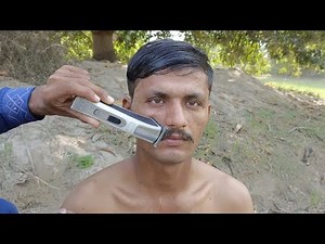 Old Style Village Shaving | Traditional Barber ASMR | Relaxing Beard Shave With Vintage Tools