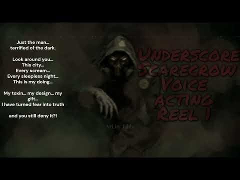 Scarecrow Voice Acting Monologue Demo (Batman Inspired)