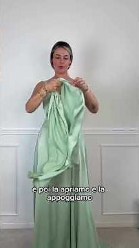 Come indossare la stola da cerimonia: 3 modi diversi — tutorial completo