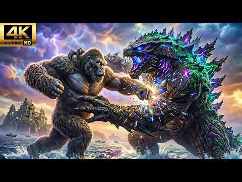 The Moment Godzilla Got Serious… Kong Nearly Got WIPED OUT!
