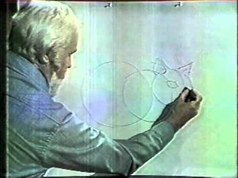Draw a cat with Capt. Bob part 1
