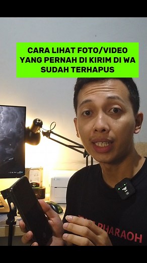 1.1M views · 7.6K reactions | cara lihat foto yang pernah di kirim di wa yang terhapus #tutorialandroid #tutorialwhatsapp | Tips Cerdas | Facebook