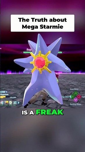 Mega Starmie Lore Explained Pokemon #pokemon