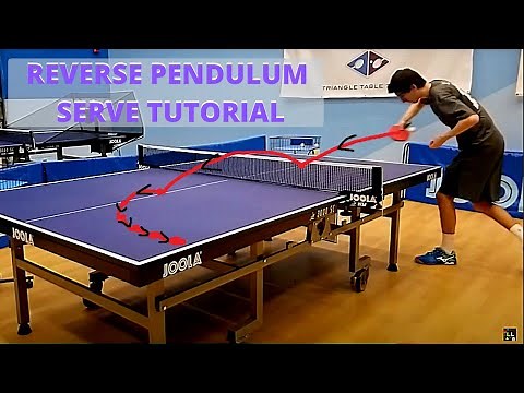 How to Do Reverse Pendulum Serve Table Tennis