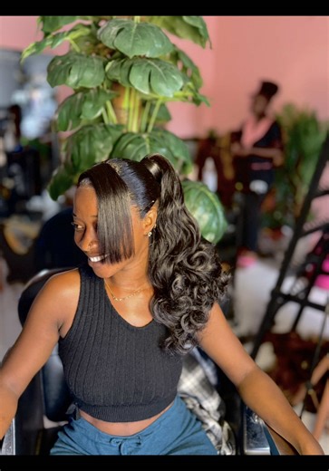 Sleek Closure Ponytail Tutorial