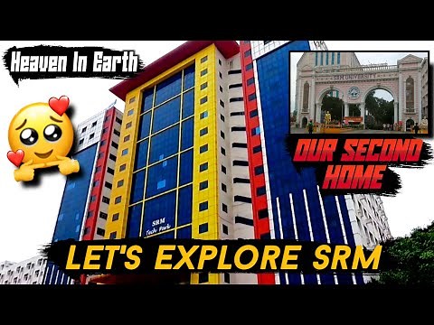 Lets Explore SRM😍💫| Srm Kattankulathur Vlog 🔥| Full University Tour | A Day with srm student😇 |