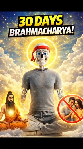 What happens if you follow brahmacharya for 30 days? 😳 #shorts