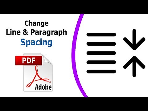 How to change line and paragraph spacing in pdf using adobe acrobat pro dc