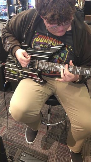 We found an a7x guitar