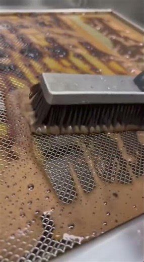 🔥 Filthy Kitchen Grease Filter Deep Clean