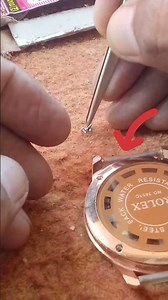 How to Close Rolex Watch Back Case at Home ⌚ #rolexwatch #watchbackcase #viral #shorts