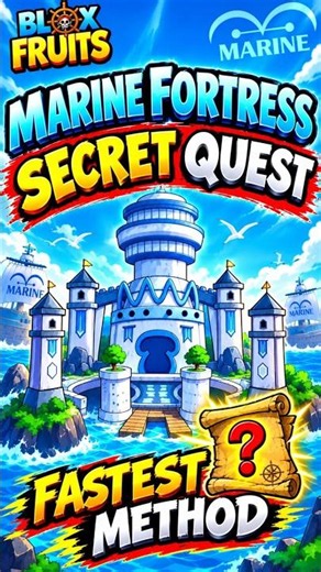MARINE FORT ALL SECRET QUESTS! #roblox #bloxfruits #guide
