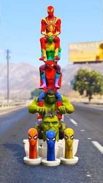 SPIDER-MAN VS SPIDERMAN 🧟‍♂️HULK SAVED! | VENOM 🆚 AVENGERS | #spiderman #hulk #homemaranha #venom