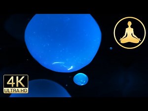 Mathmos Lava Lamp Blue (Macro Shot in 4K/UHD)
