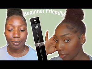 How To Do Your Eyebrows Elf Precision Brow Pencil Review BEGINNER FRIENDLY