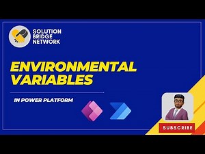 Environment Variables in Power Apps | Export & Import Solutions