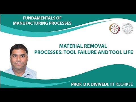 Material Removal Processes: Tool Failure and Tool Life