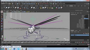 Maya tutorial : procedural dragonfly's wings