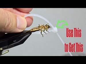 Tying the BEST AND EASIEST Golden Stonefly Nymph Pattern.