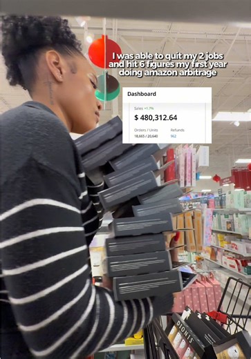 Did you know you can walk into a regular grocery store, scan everyday products, and flip them for a PROFIT on Amazon? That’s exactly what I do using @SellerAmp to find winning products and @sellerboard to track my stock and numbers 🚀 I scan items, check profit after fees, BSR under 100K so it sells fast, and competition, then buy and send them to Amazon FBA. Amazon stores it, ships it, and handles everything for you 📦 When a customer orders, Amazon ships it and you get paid 💸 I started with j
