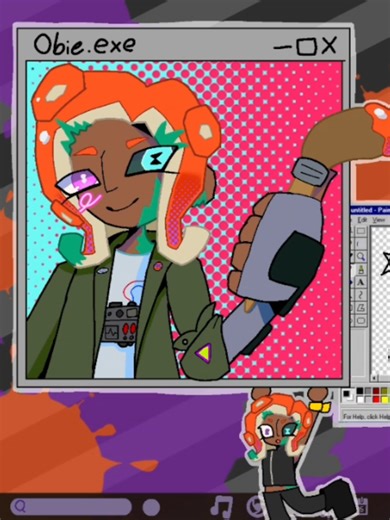 HAPPY BIRTHDAY OBIE :DDD #splatoon #happybirthday #drawing