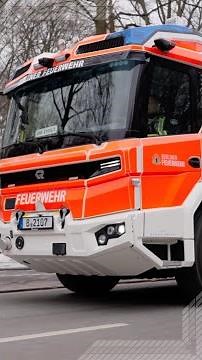 Neues elektrisches LHF der Berliner Feuerwehr – exklusiv vor Einsatzstart an der Feuerwache Urban. ⚡
