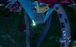 【4K60帧】反向视角：中邪(Possessed)过山车|美国多丽乐园|EastCoasters