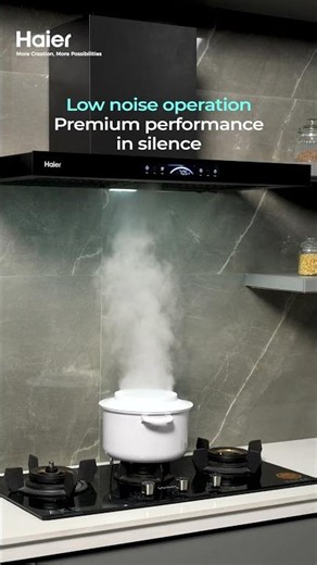 Haier T-Shape Hood - Thoughtfully designed for modern living.