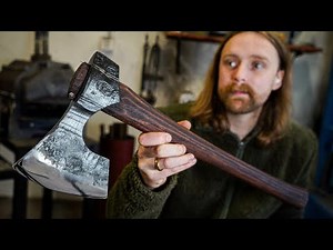I forged a bearded axe from scratch! 🔥