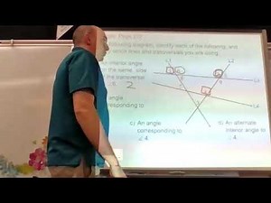 Math 10-3: 5.3 - Non-Parallel Lines and Transversals