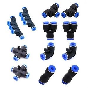 Plastic Elbow Fittings PVC Pneumatic Fitting