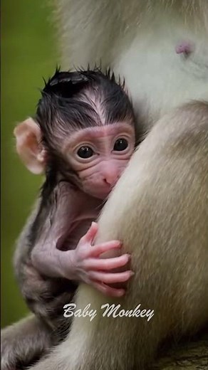 #naturemiracle #animallife #animal #newbornmonkey #monkey #wildlife #mothermonkey #funny #cute